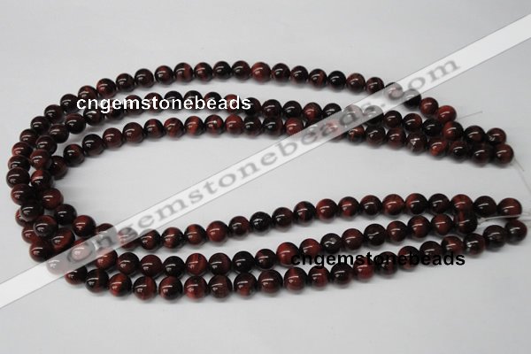 CRO116 15.5 inches 8mm round red tiger eye beads wholesale