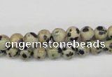 CRO12 15.5 inches 6mm round dalmatian jasper beads wholesale