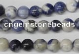 CRO120 15.5 inches 8mm round sodalite gemstone beads wholesale