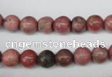 CRO127 15.5 inches 8mm round rhodochrosite beads wholesale