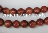 CRO128 15.5 inches 8mm round goldstone beads wholesale