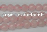 CRO145 15.5 inches 8mm round rose quartz beads wholesale