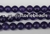 CRO148 15.5 inches 8mm round dyed amethyst beads wholesale