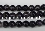 CRO149 15.5 inches 8mm round natural amethyst beads wholesale