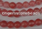 CRO157 15.5 inches 8mm round cherry quartz beads wholesale
