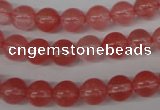 CRO157 15.5 inches 8mm round cherry quartz beads wholesale