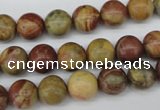 CRO192 15.5 inches 10mm round rainbow jasper beads wholesale