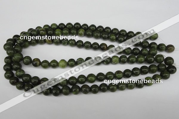 CRO211 15.5 inches 10mm round canadian jade beads wholesale