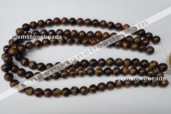 CRO216 15.5 inches 10mm round yellow tiger eye beads wholesale