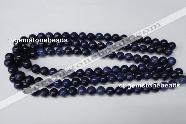 CRO219 15.5 inches 10mm round blue aventurine beads wholesale