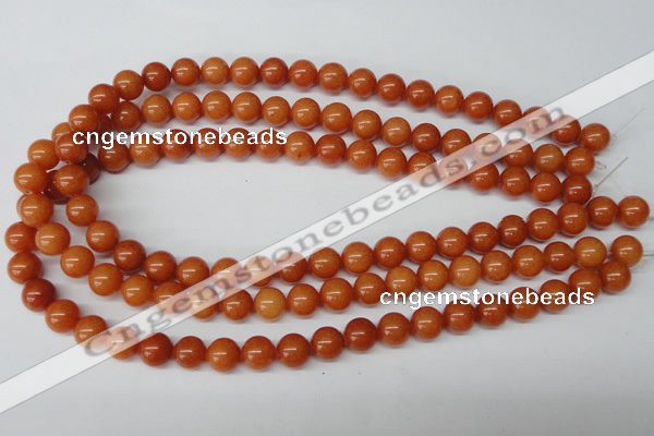 CRO220 15.5 inches 10mm round red aventurine beads wholesale