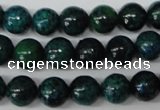 CRO223 15.5 inches 10mm round dyed chrysocolla beads wholesale