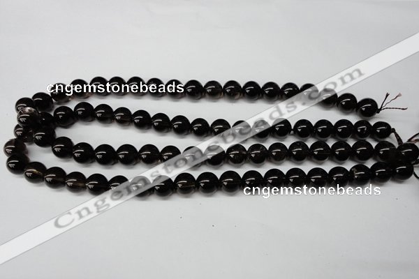 CRO233 15.5 inches 10mm round smoky quartz beads wholesale