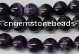 CRO234 15.5 inches 10mm round dogtooth amethyst beads wholesale