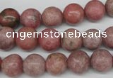 CRO238 15.5 inches 10mm round rhodochrosite gemstone beads wholesale