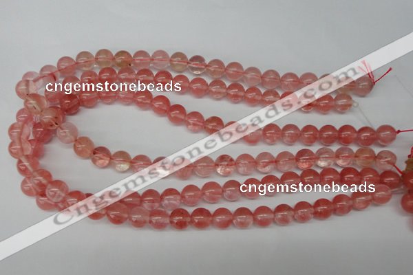 CRO253 15.5 inches 10mm round cherry quartz beads wholesale