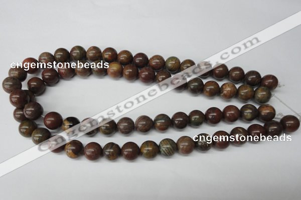 CRO281 15.5 inches 12mm round jasper gemstone beads wholesale