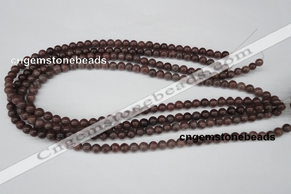 CRO30 15.5 inches 6mm round purple aventurine beads wholesale