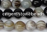 CRO301 15.5 inches 12mm round agate gemstone beads wholesale