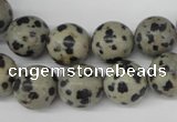 CRO320 15.5 inches 12mm round dalmatian jasper beads wholesale