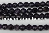 CRO33 15.5 inches 6mm round amethyst gemstone beads wholesale