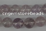 CRO335 15.5 inches 12mm round light amethyst beads wholesale