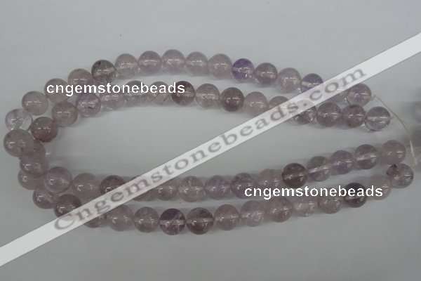 CRO335 15.5 inches 12mm round light amethyst beads wholesale