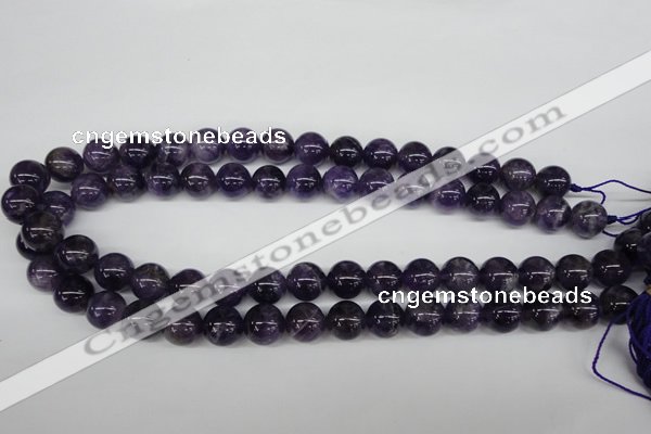 CRO337 15.5 inches 12mm round dogtooth amethyst beads wholesale