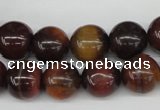 CRO339 15.5 inches 12mm round red tiger eye beads wholesale