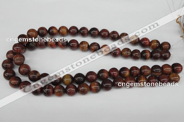 CRO339 15.5 inches 12mm round red tiger eye beads wholesale