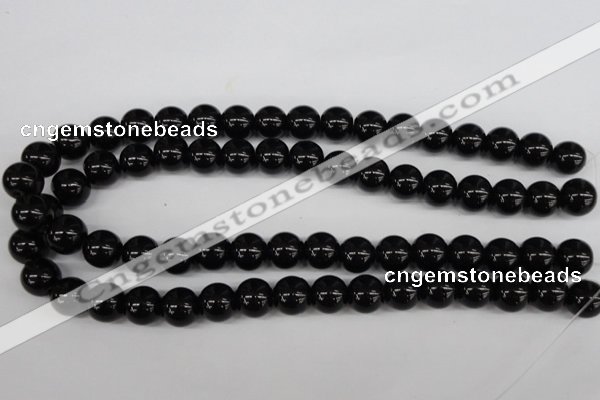 CRO353 15.5 inches 12mm round blackstone beads wholesale