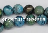 CRO355 15.5 inches 12mm round dyed feldspar beads wholesale