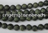 CRO36 15.5 inches 6mm round green lace gemstone beads wholesale