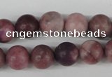 CRO360 15.5 inches 12mm round dyed kiwi stone beads wholesale