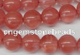 CRO369 15.5 inches 12mm round cherry quartz beads wholesale