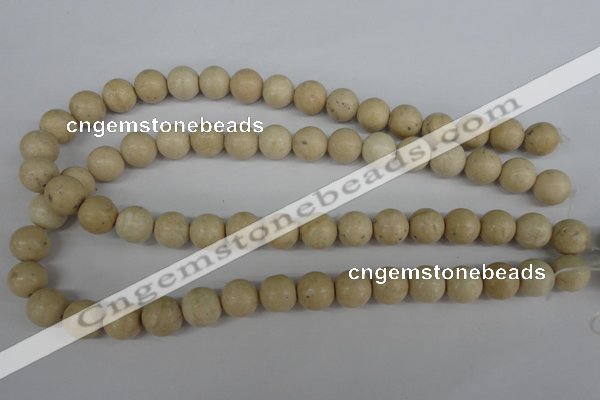 CRO388 15.5 inches 14mm round jasper gemstone beads wholesale