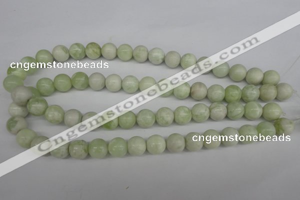 CRO393 15.5 inches 14mm round butter jade beads wholesale