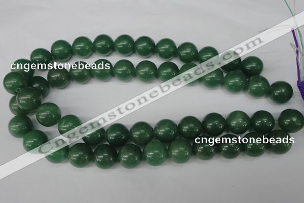 CRO434 15.5 inches 16mm round green aventurine beads wholesale