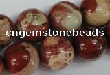 CRO449 15.5 inches 16mm round rainrow stone beads wholesale