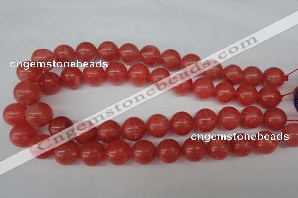 CRO455 15.5 inches 16mm round cherry quartz beads wholesale