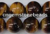 CRO492 15.5 inches 18mm round yellow tiger eye beads wholesale