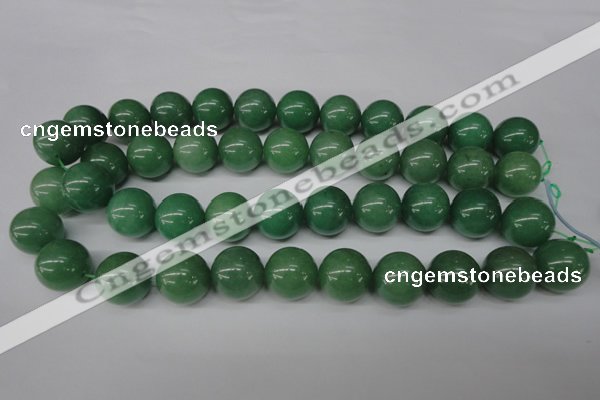 CRO495 15.5 inches 18mm round green aventurine beads wholesale