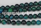 CRO50 15.5 inches 6mm round dyed chrysocolla beads wholesale