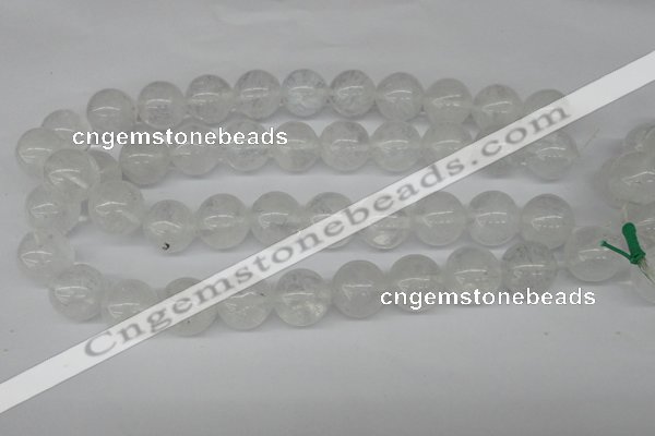 CRO500 15.5 inches 18mm round watermelon white beads wholesale