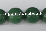 CRO530 15.5 inches 20mm round green aventurine beads wholesale