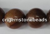 CRO531 15.5 inches 20mm round purple aventurine beads wholesale