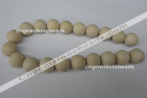 CRO537 15.5 inches 20mm round jasper gemstone beads wholesale