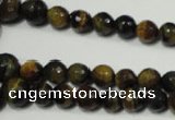 CRO709 15.5 inches 6mm – 16mm faceted round yellow tiger eye beads