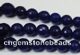 CRO715 15.5 inches 6mm – 14mm faceted round candy jade beads