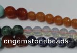 CRO727 15.5 inches 6mm – 14mm faceted round mixed gemstone beads